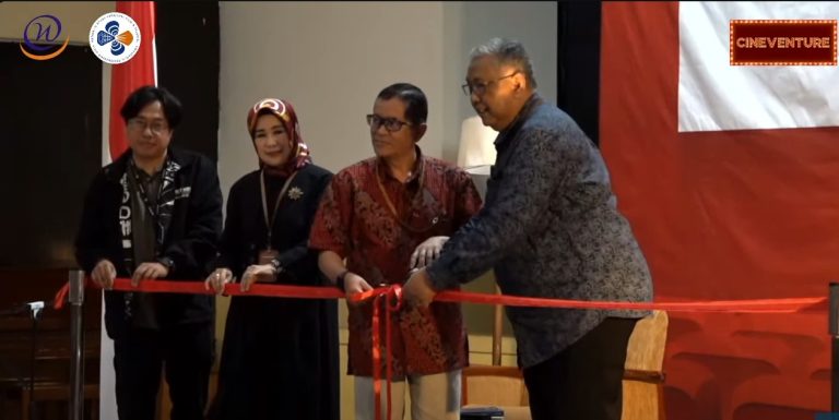Civitas Prodi FTV FISIP Widyatama memulai kegiatan bertajuk CINEVENTURE  2025 yaitu kegiatan Pameran Karya Mahasiswa