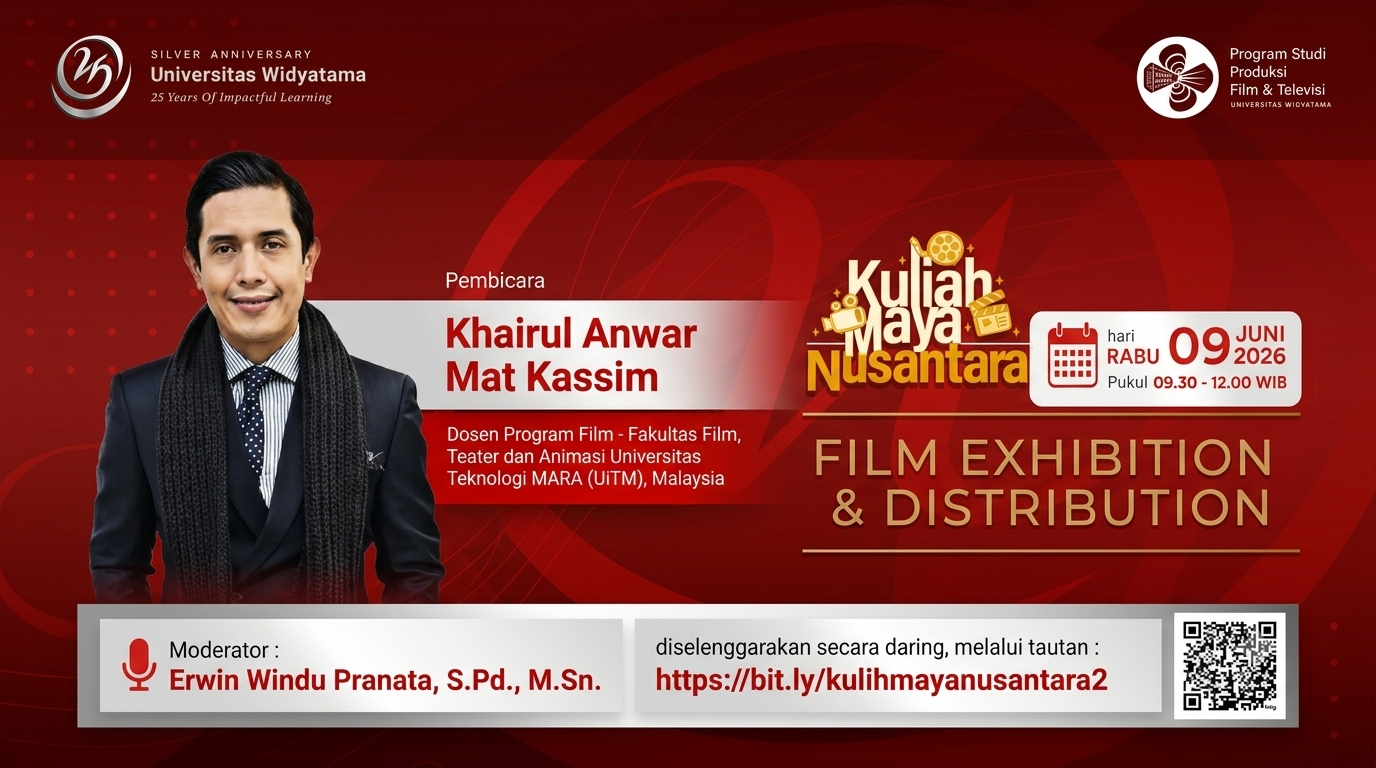 Dosen UiTM Malaysia Khairul Anwar Visiting Lecturer di Prodi FTV Widyatama